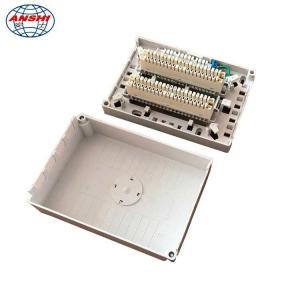 Wholesale 201 Series Connection Box KRONE CONNECTION BOX 220A 20 Pairs Indoor Termination Box from china suppliers
