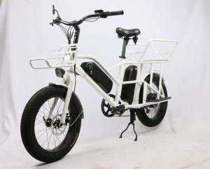 Wholesale 48V 750W 2022 Electric Fat Tire Bike child seat , Electric Fat Tire Bicycle double battery 90-110KM from china suppliers