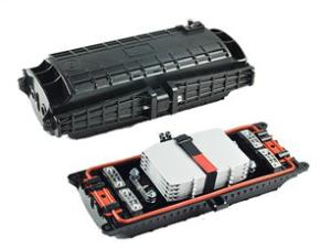Wholesale Horizontal Fiber Optic Joint Closure , Optical Fibre Cable Joint Closure 390×210×120 from china suppliers