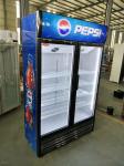 Beer And Beverage Double Glass Door Display Fridge 660L