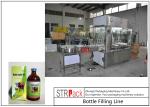 Veterinary Medicine Liquid Bottle Filling Line / Bottle Liquid Filling Machine