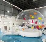 Size 4m Plastic Igloo Tent PVC Material OEM Blow Up Bubble Tent
