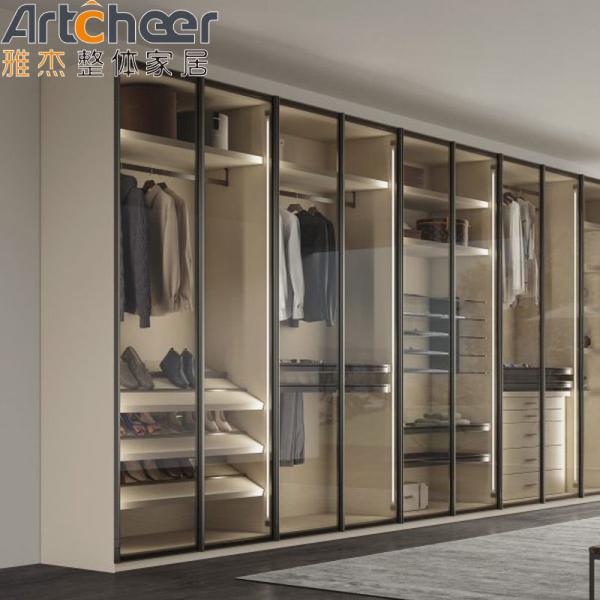 Aluminium Profile Walk In Wardrobe Closet The Ideal Choice for Modern Bedroom
