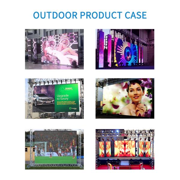 Refresh rate 1920Hz/3840Hz Full Color P3.91 P4.81 Stage Backdrop Rental Display Advertising Full HD Video Panel LED Wall