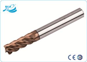 Wholesale HRC 60 High Performance End Mills Tungsten Steel with TiN Coating from china suppliers