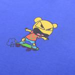 Blue Color Hip Hop Fashion Hoodies Flat Knitted Technics Single Gross Weight 0.4