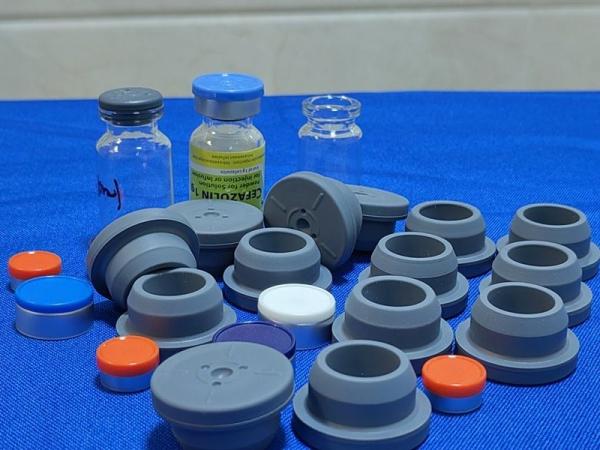 13mm 20m 28mm 32mm Lyophilization glass Vials Medical grey Butyl Rubber Stopper