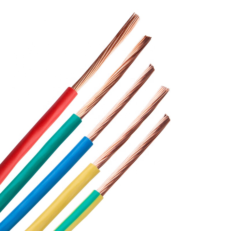 BV BVR PVC Copper Irrigation Electrical Wire Customized For Underground
