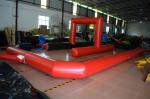 Inflatable racing track for karting games interesting outdoor inflatable sport