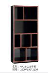 Luxury Furniture Home office Bookcase cabient and Writing desk in Ebony wood