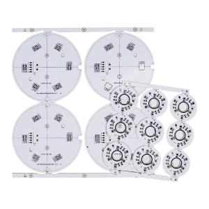 Wholesale White Solder Mask Aluminum Single Sided PCBs SMT For LED Lighting from china suppliers