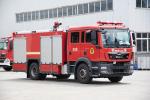 MAN 5T CAFS Fire Fighting Truck Fire Engine Specialized Vehicle Price China