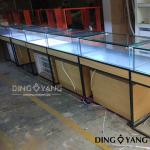 Fully Customized 1200x550x950mm Jewellery Shop Display Counters