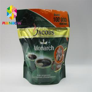 Wholesale Stand Up Aluminum Foil Zipper Coffee Bags Smell Proof Food Grade from china suppliers