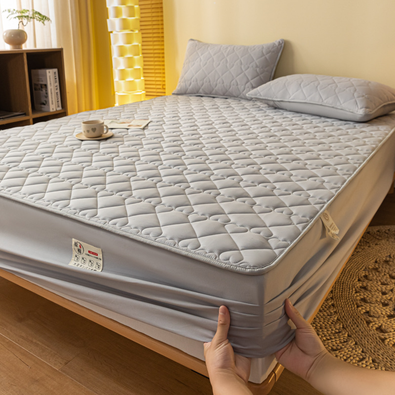 Grade A Fashion Waterproof Fitted Sheet Mattress Protector for Twin Full King Queen Size