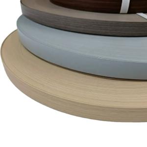 Wholesale Melamine PVC Edge Banding Tape , 0.8 Mm Pre Glued Wood Grain Edge Banding from china suppliers