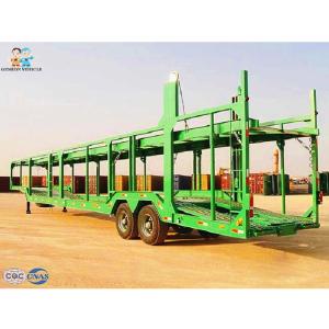 Wholesale Safe Half Hanging Lowboy Genron Semi Car Hauler Trailer from china suppliers
