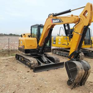 Wholesale Used SANY Digger SY60 Secondhand 6ton Small Type Mini Crawler Excavator from china suppliers