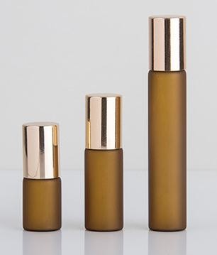 Aluminum Cap Glass Roll On Bottles For Essential Oils 5ml 10ml