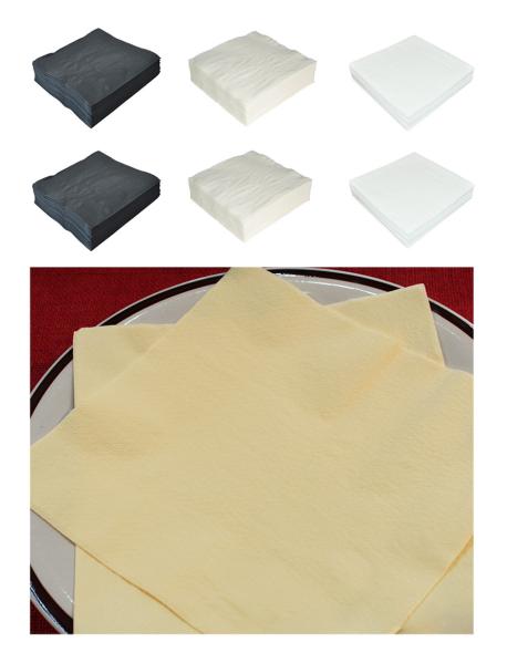 Disposable Folded Lunchon Napkin Hotel Restaurant Bar Birthday Wedding Dinner