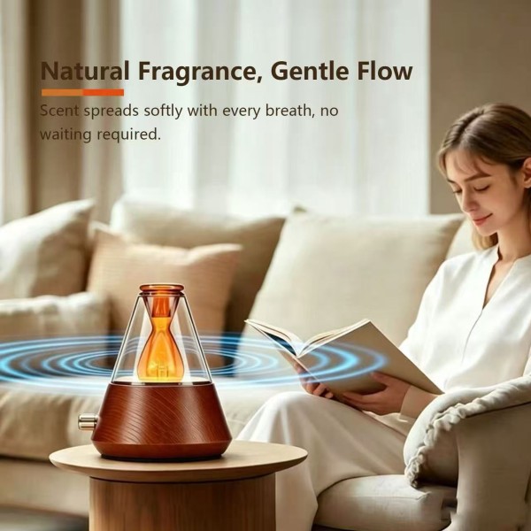 Eco Friendly Cold-air Diffusion Aroma Diffuser with Customizable Design for Luxury Home Fragrance
