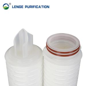 Wholesale 40 Inch Pleated PFA Filter Cartridge With 0.45um PTFE Membrane from china suppliers