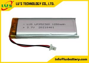 Wholesale 1200mah Lipo Batteries LP961766 / LP951768 3.7v Lithium Polymer Cell For LED Lamp from china suppliers