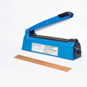 Wholesale Blue 8 Inch Impulse Bag Sealer 200mm Heat Sealing Machine Convenient Kitchen Helper from china suppliers
