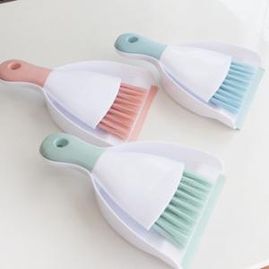 Wholesale Childrens Plastic Mini Brush And Dustpan Set For Floor Sofa Desk Keyboard And Car from china suppliers
