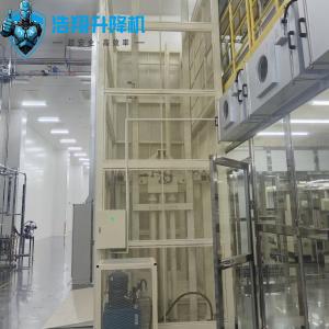 Wholesale 6m High 500kg-20000kg White Industrial Indoor Goods Lift Hydraulic Cargo Elevator from china suppliers