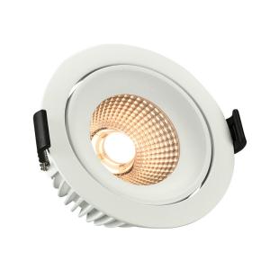 Wholesale 9w 10w IP54 CCT Changeable Dim To Warm Downlight Gypsum Plaster from china suppliers