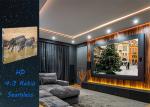 Home Theatre ALuminum Light Weight LED Screen Seamless Easy Installation
