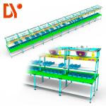 Customized Lean Assembly Workstations DY148 , Stainless Steel Assembly Line