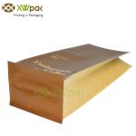 Side Gusset Coffee Packing Bags With Valve / Tin Tie Custom Printed Coffee Bags