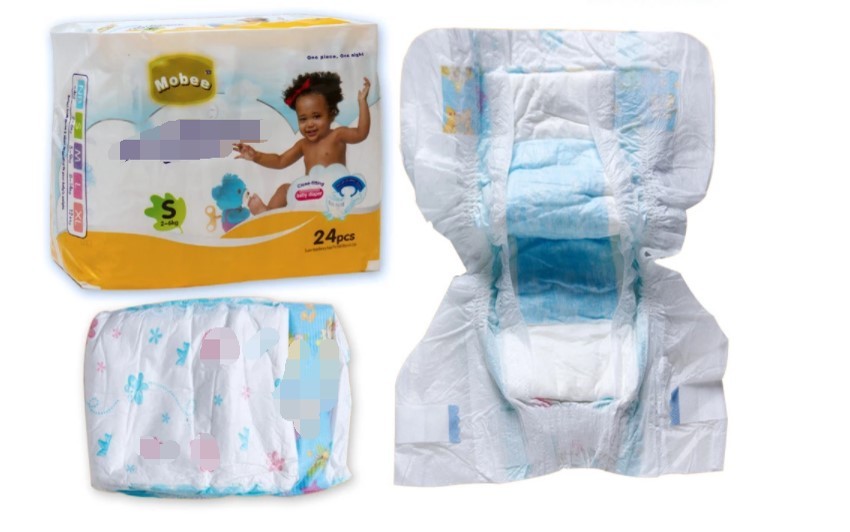 Full Size Soft 3D Side Leak Guard Baby Pull Up Diapers