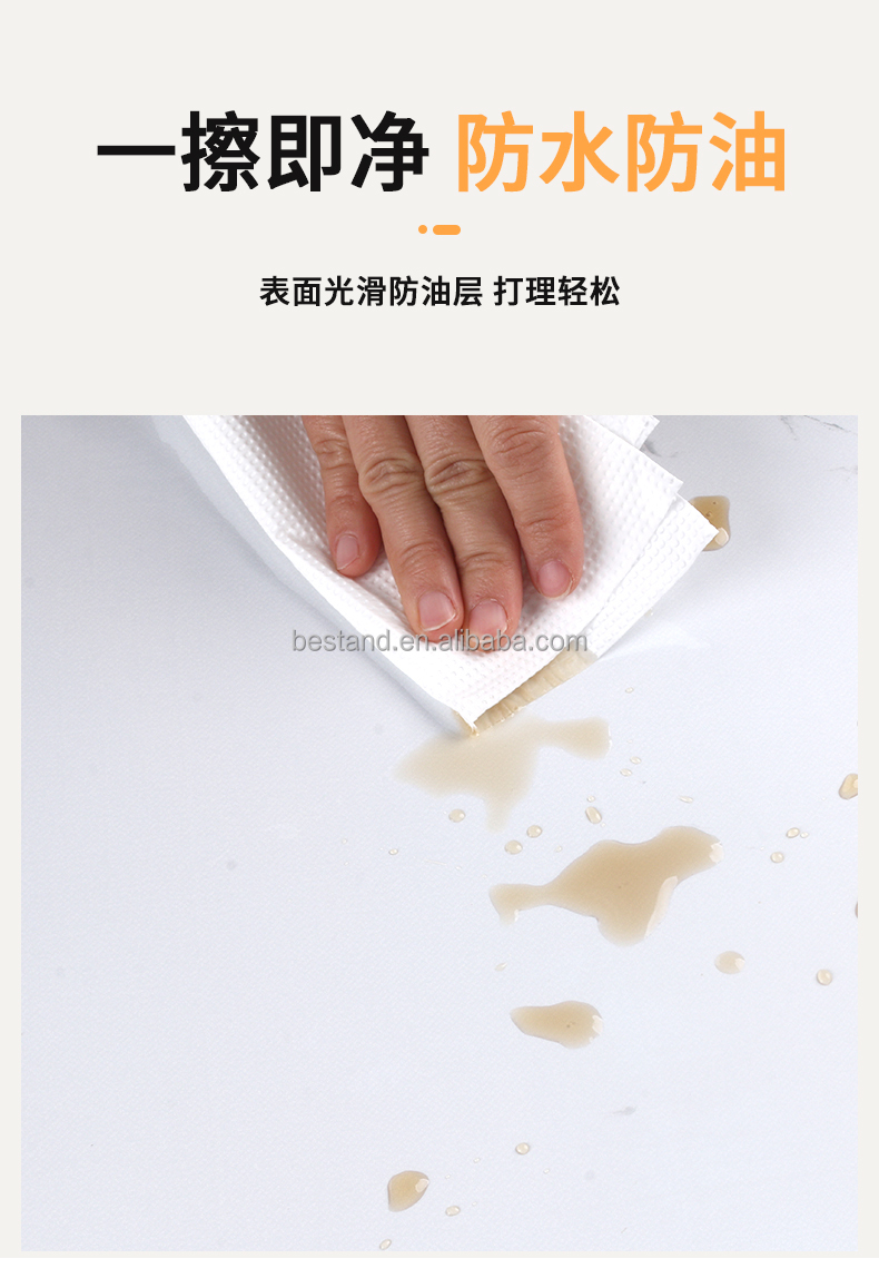 Peel Off Marble Wallpaper Heat Resistant 10m Black Marble Effect Wallpaper