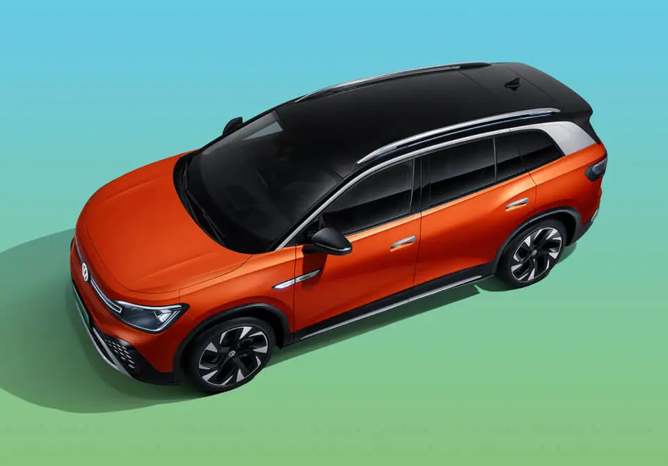 Limited time discount VW ID6 pro 601KM endurance mileage 5-door 7-seat medium and large SUV luxury Multifunctional family car