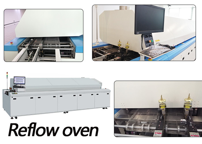 8 Zones SMT Reflow Oven Automatic Shutdown Function SMT Equipment