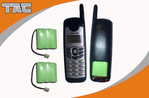 Cordeless Phones NiMh Rechargeable Battery Pack 3.6V 900mah