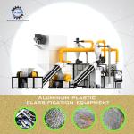 Aluminum Composite Panel Recycle Machine Scrap Medical Blister Separation