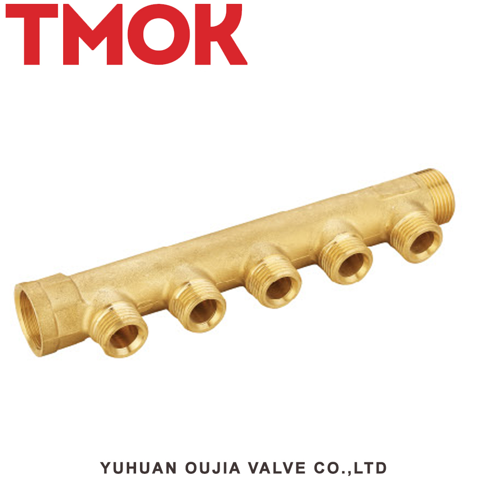 Brass 3 4 5 Port Bar Manifold