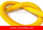 High Temperature Resistant Du Point Hytrel TPEE Insulated UL Spring Cable