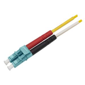 Wholesale Polishing Type PC/UPC/APC The LC DX 2.0mm Connector , Fiber Optic Cable Blue LC Connectors from china suppliers