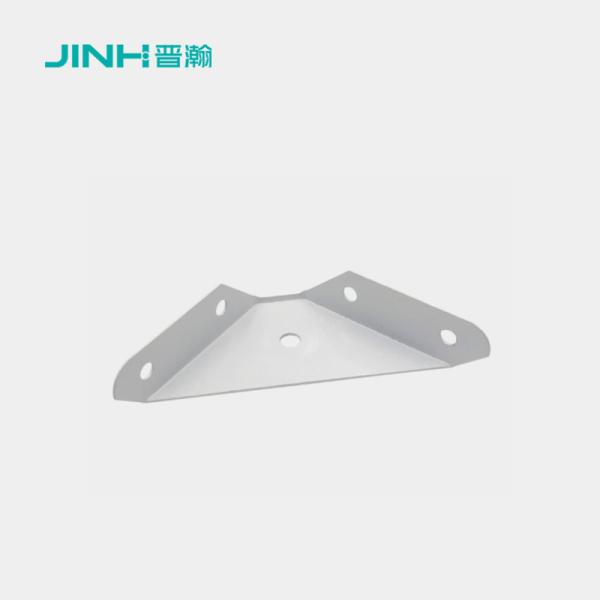 235mm 90 Degree Metal Bracket Industrial Furniture Panel Connector For RTA