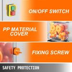 Commercial-Grade Orange Juice Machine for Juice Bars and Health-Focused