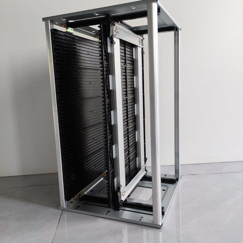 Metal Plastic SMT PCB Rack For PCB Loader Machine / PCB Unloader Machine
