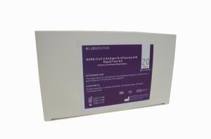 Wholesale Oropharyngeal Swabs Combo Influenza AB Rapid Test Kit ISO9001 from china suppliers