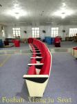 Wood Panel Church Auditorium Chairs ABS Writting Pad Lecture Hall Chair 580mm