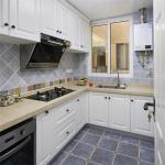 MDF Plywood Door Kitchen Storage Cabinets And Countertops