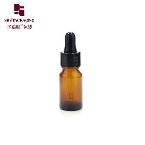 China 10ml clear empty factory manufacturing wholesale hair oil glass bottle on sale